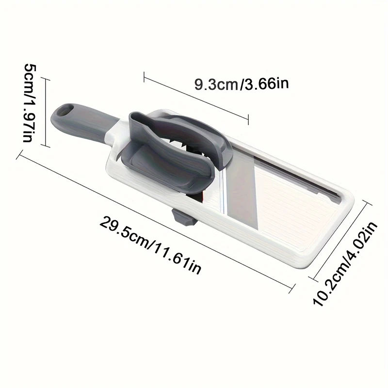 Handheld Vegetable Slicer Adjustable Stainless Steel Blade