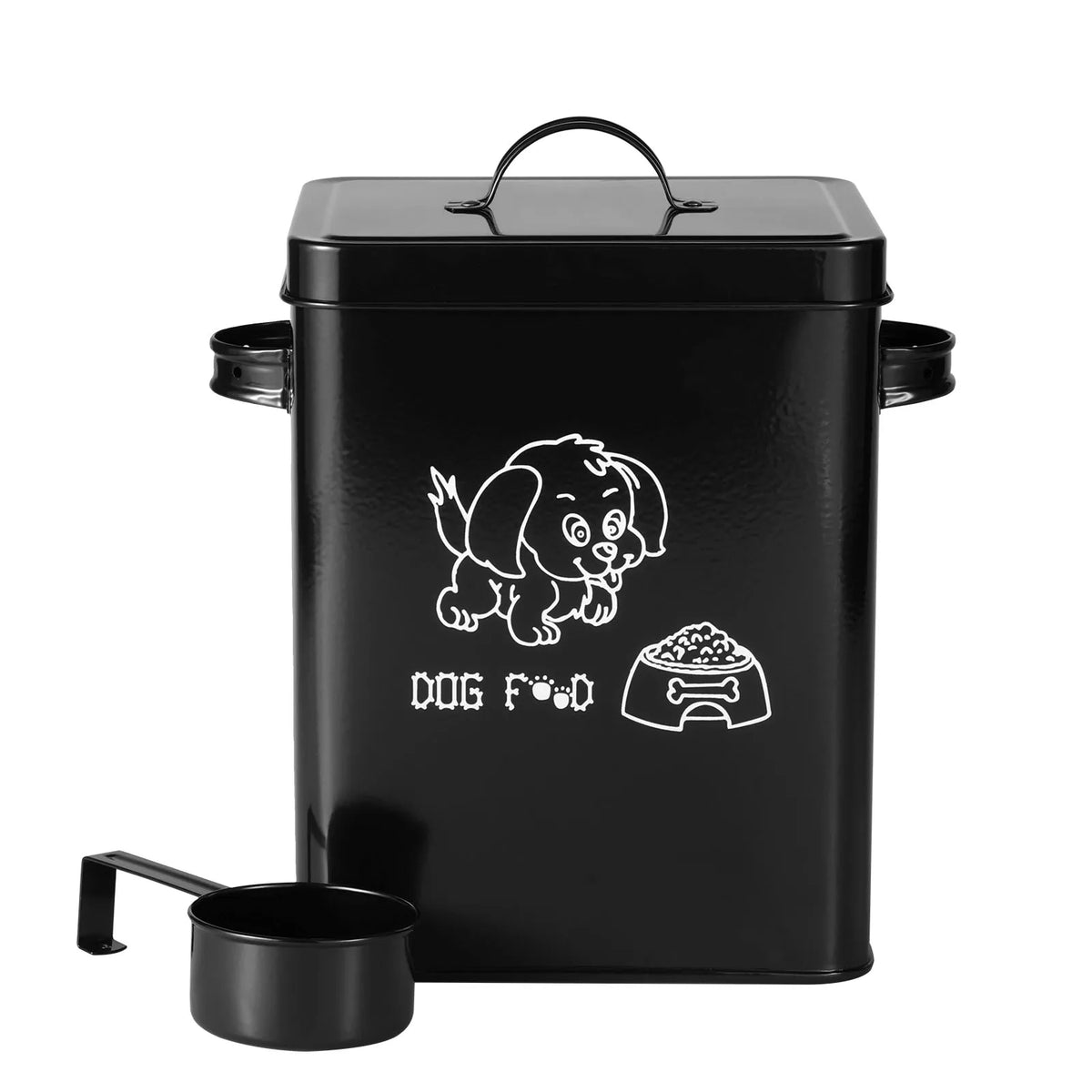 Pet Food Storage Box Metal Dog Food Storage