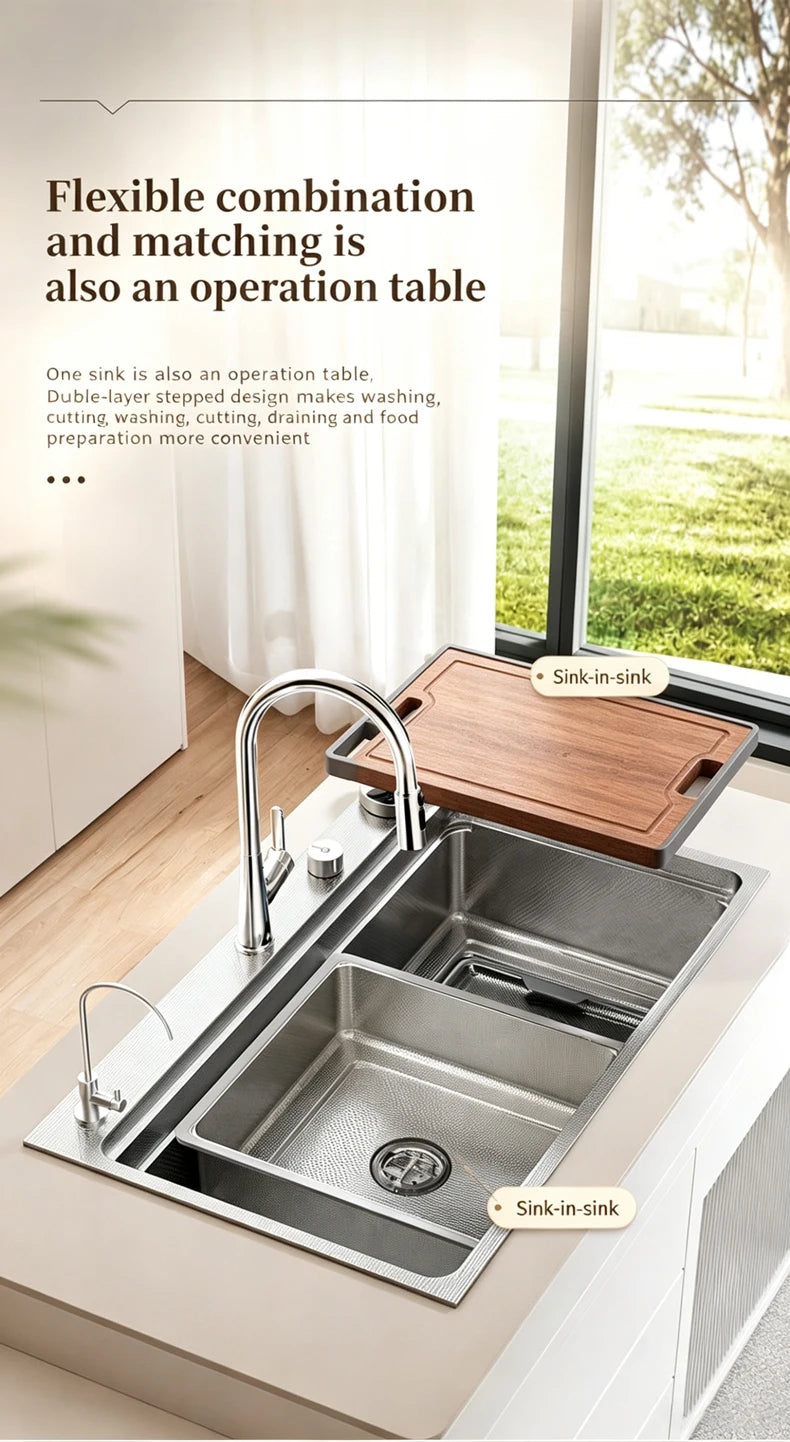 316l Stainless Steel Sink Undermount Sinks Antiscratch Rice