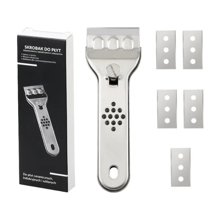 Stainless Steel Hob Scraper Glass&Ceramic Scraper Replacement