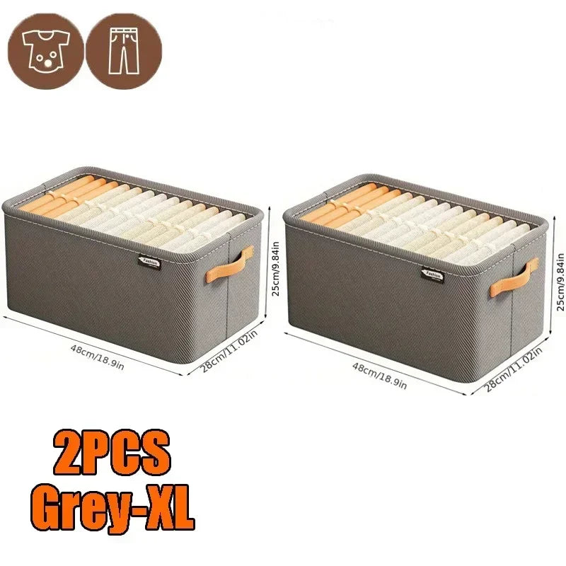 Wardrobe Organizer Box Storage In Closet Underwear Drawers
