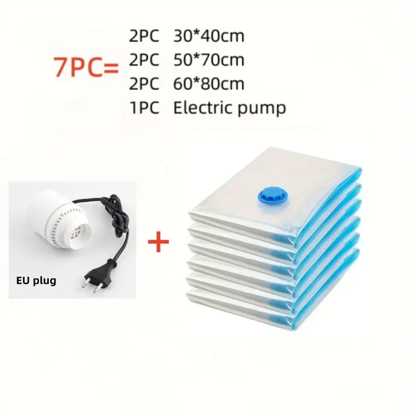 Compressed Bag Electric Pump Travel Vacuum Bag Pump