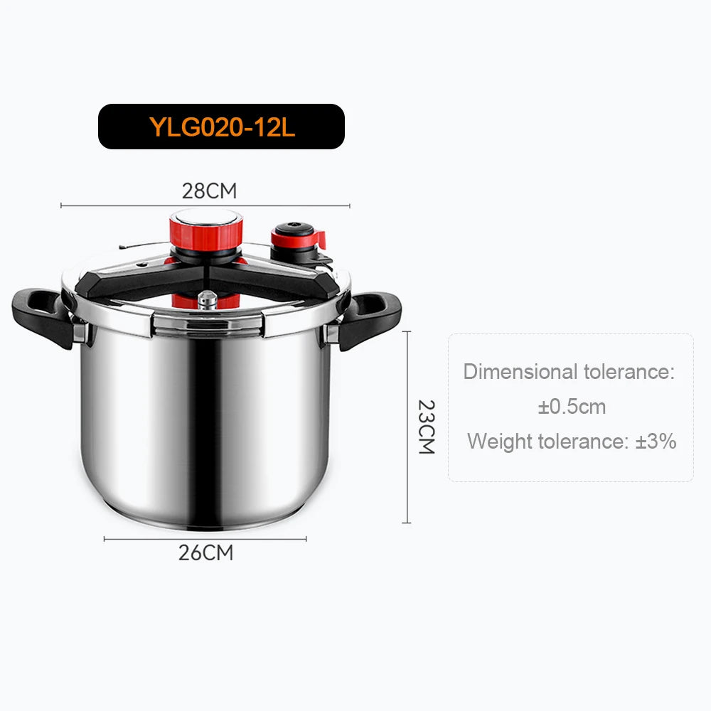 Fenghui 12l 304 Stainless Steel Pressure Cooker Ce