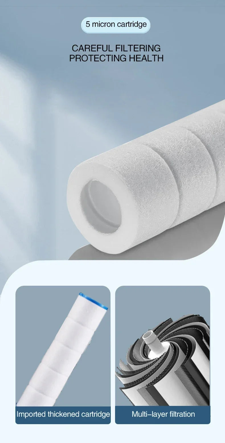High Pressurized Filter Shower Head 3-Mode Adjustable Spray