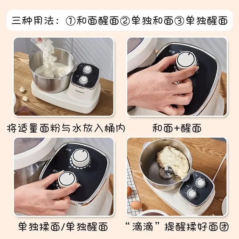 Automatic Dough Kneading Machine Dough Mixer Multi-Functional