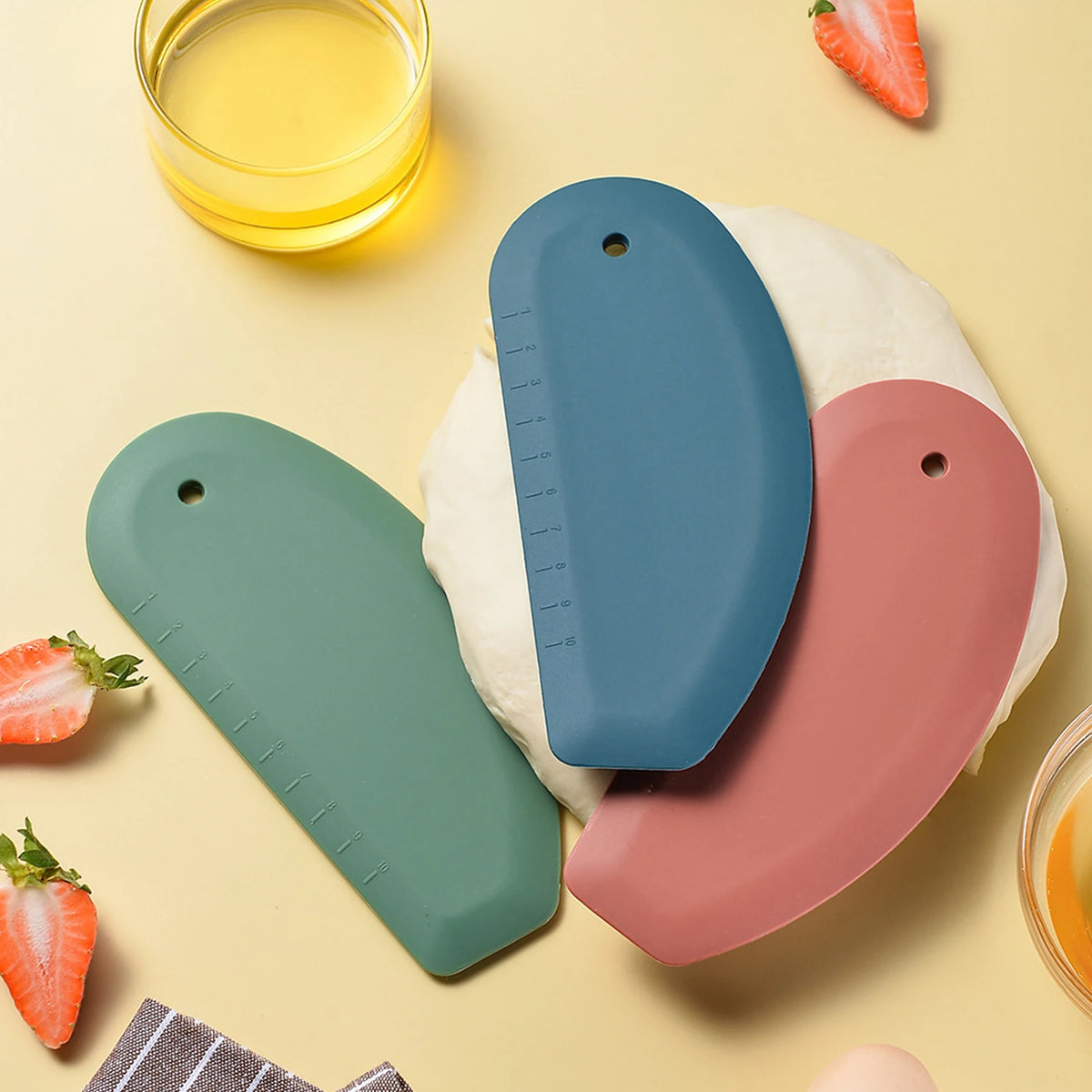 Dough Scraper Dough Cutter Bench Scraper Dough Scrapers