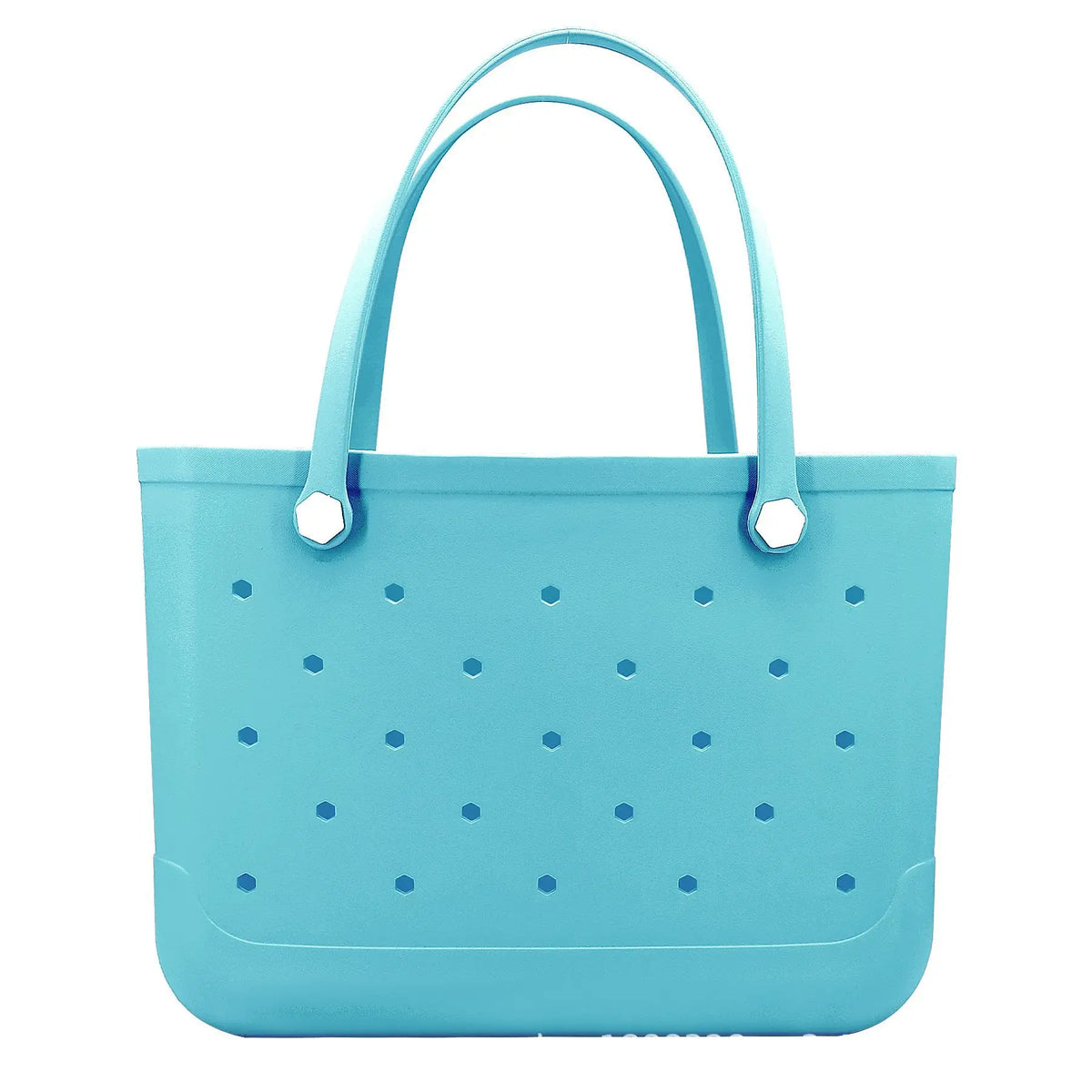 Durable Waterproof Eva Beach Bag Hole Pattern Handheld