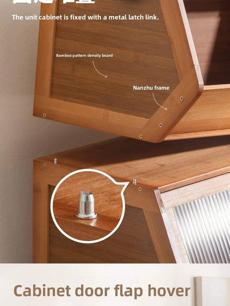 Bucket Cabinet Storage Cabinet Bedroom Living Room Bookshelf