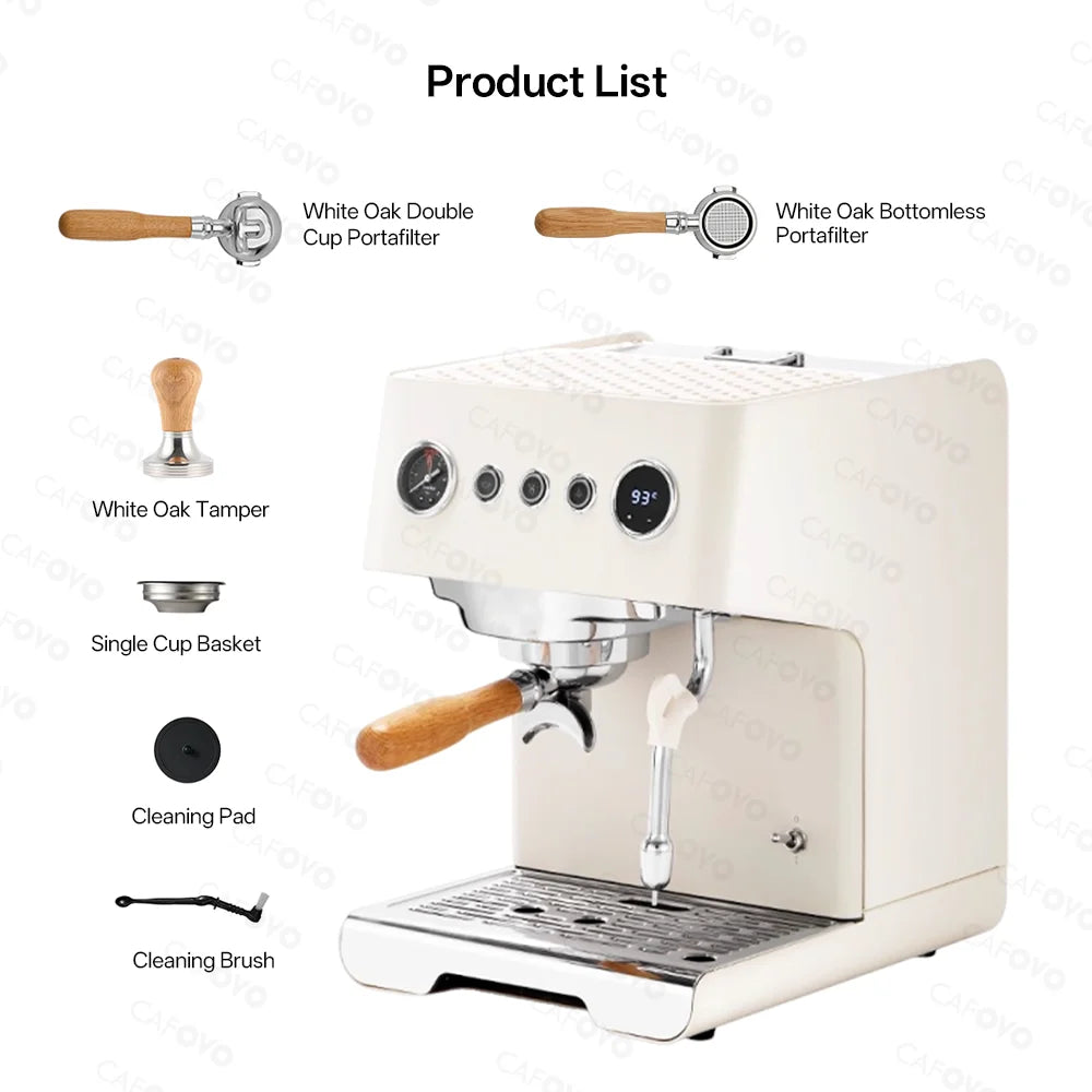 Cafovo Gemilai G3028a Semi-Automatic Espresso Machine Opv