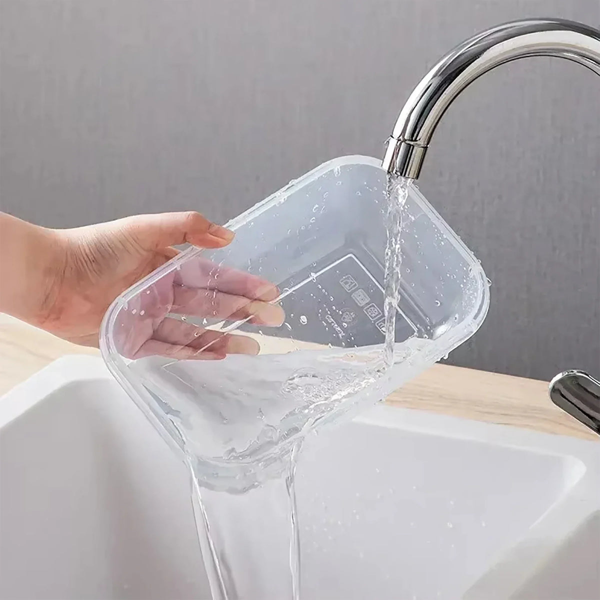 Vacuum Food Storage Box Transparent Storage Container Fridge
