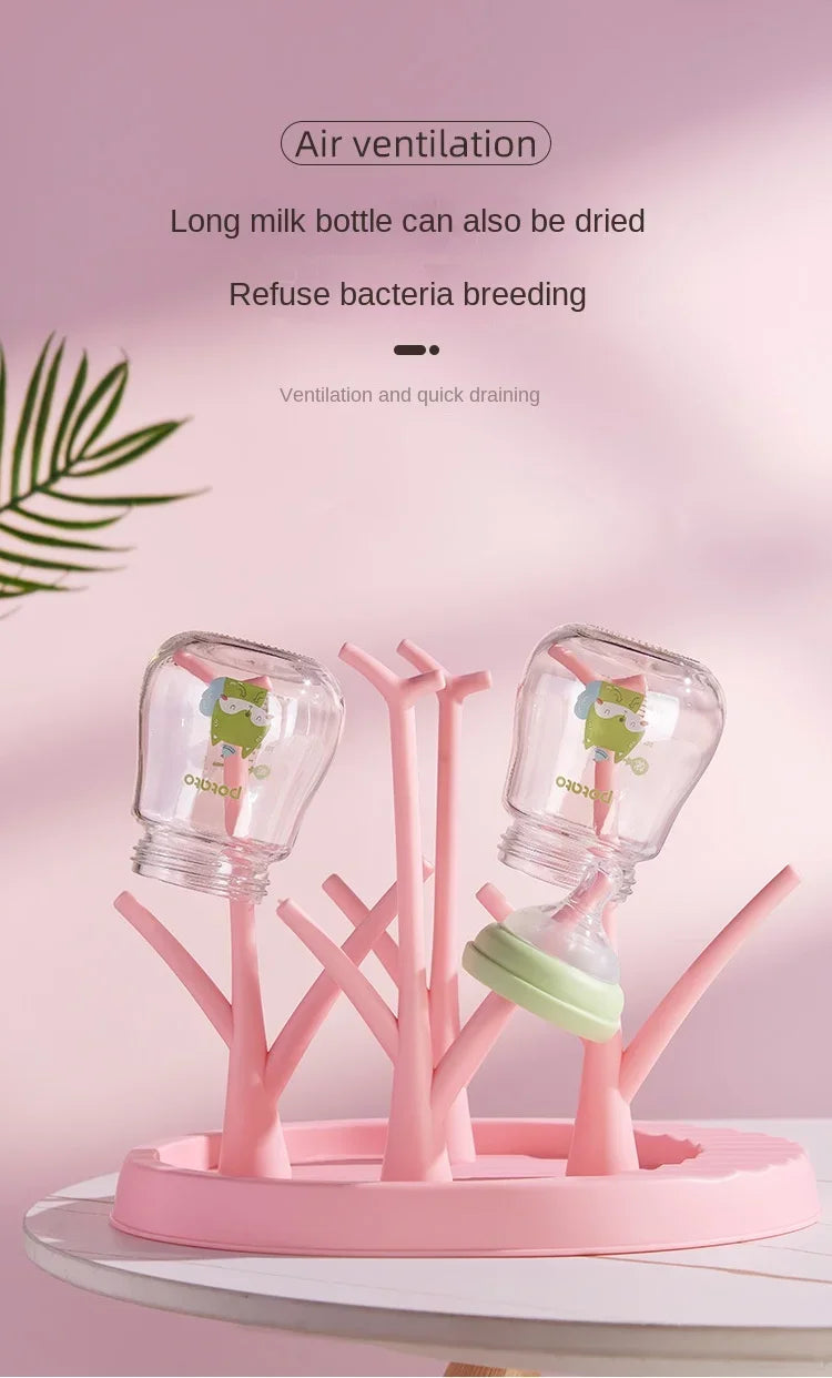 Baby Bottle Holder Cleaning Dryer Drainer Removable Baby