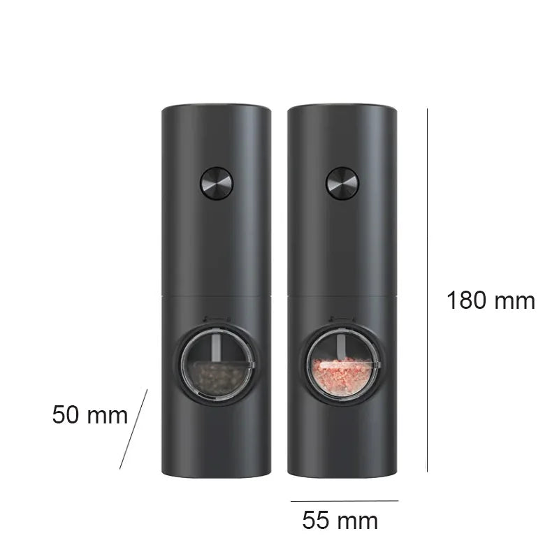 1/2 Electric Automatic Salt Pepper Grinder Led Light