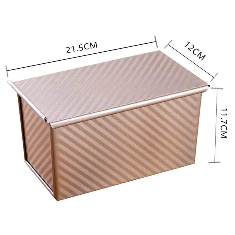 Corrugated Non-Stick Coating Bread Pan Heat Resistance Make