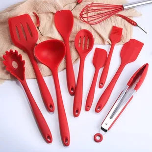 1pcs Silicone Utensils Non-Stick Kitchenware Cooking Bbq Spoon