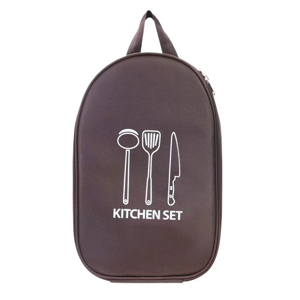 Camping Utensil Storage Bag Waterproof Organizer Pouch Outdoor