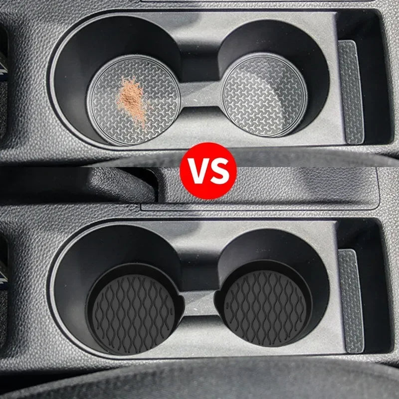 Non-Slip Car Coaster Universal Silicone Mat Car Water