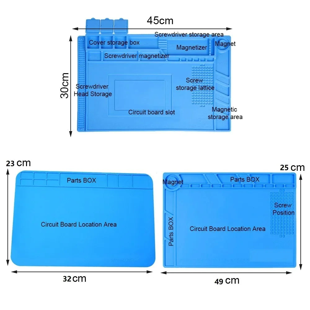 Digital Equipment Repair Remove Silicone Workbench Mobile Phone