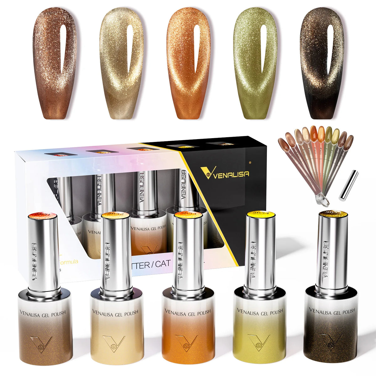 1pc Venalisa 10ml Nail Gel Polish Kit Soft