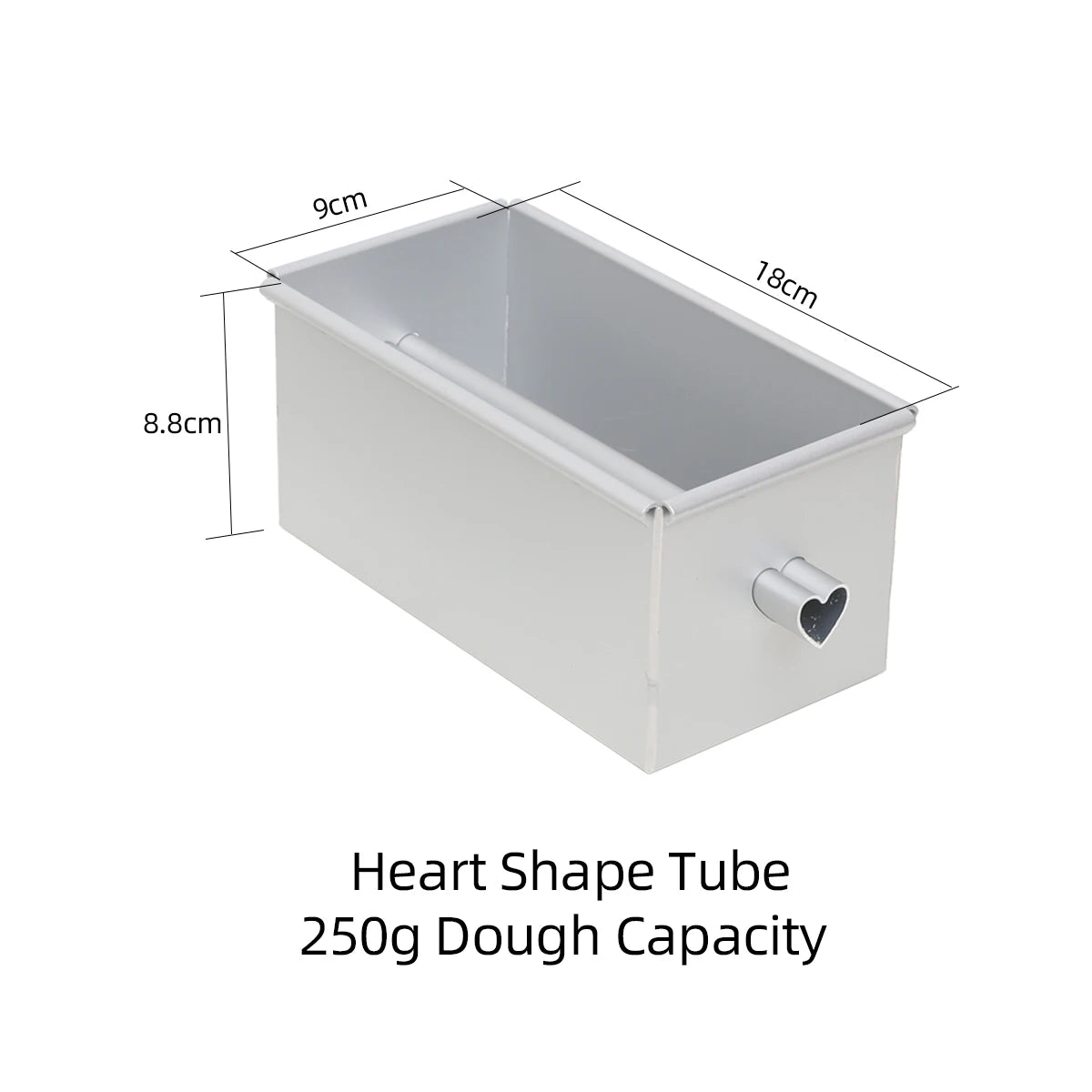 Rectangle Travel Cake Mold Toast Box Oven Baking