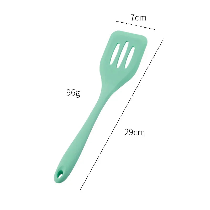 Egg Fish Frying Pan Scoop Silicone Turners Cooking