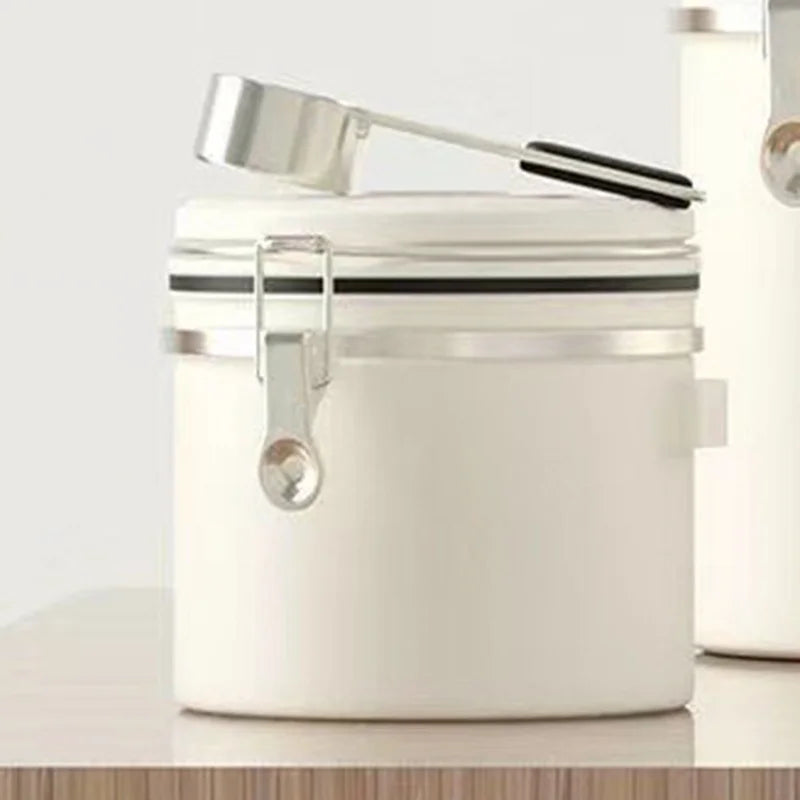 Large Capacity Coffee Beans Vacuum Storage Container Stainless