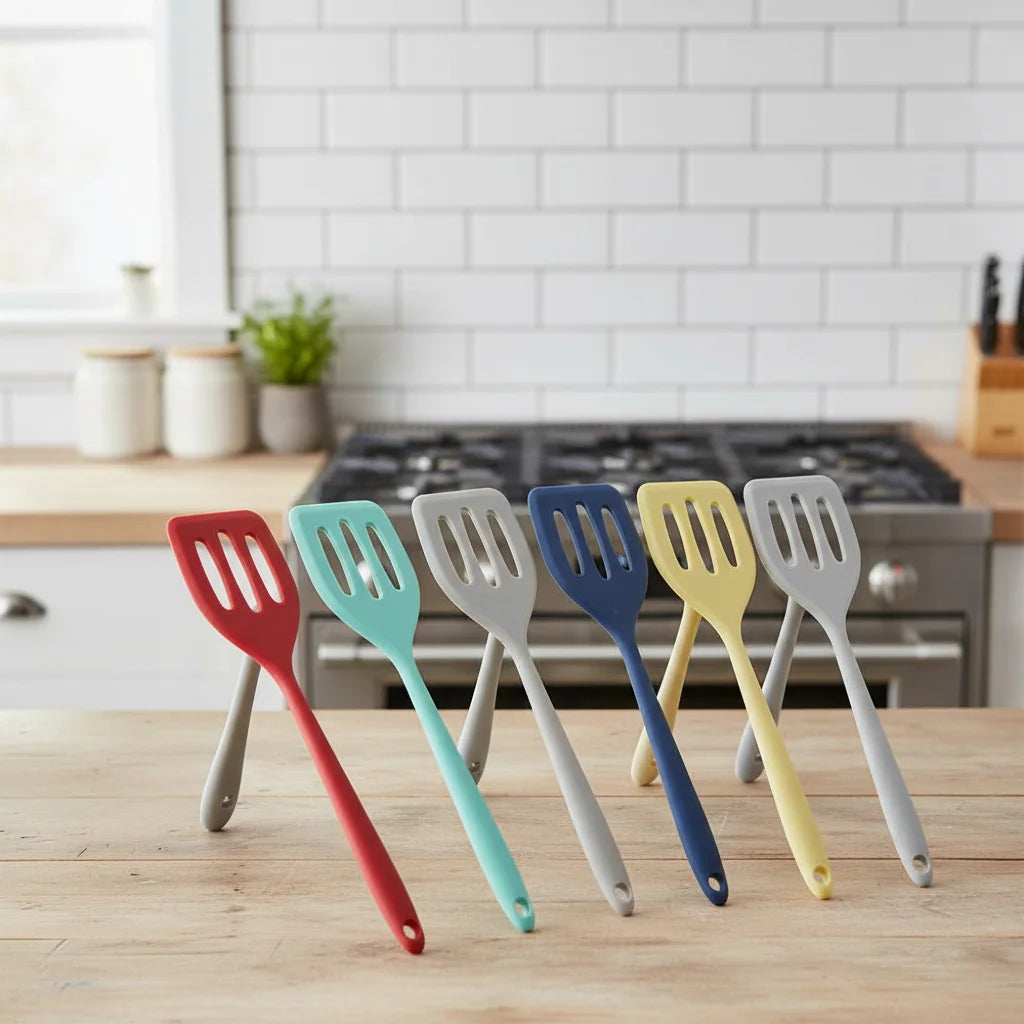 Silicone Turners Egg Fish Frying Pan Scoop Fried