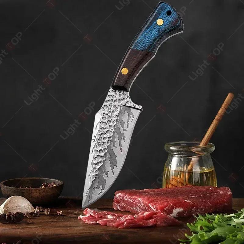 Wxcoo Knife Durable Meat Cutting Stainless Steel Utility