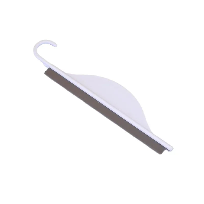 Shower Squeegee Glass Clean Scraper Washing Wiper Hanger