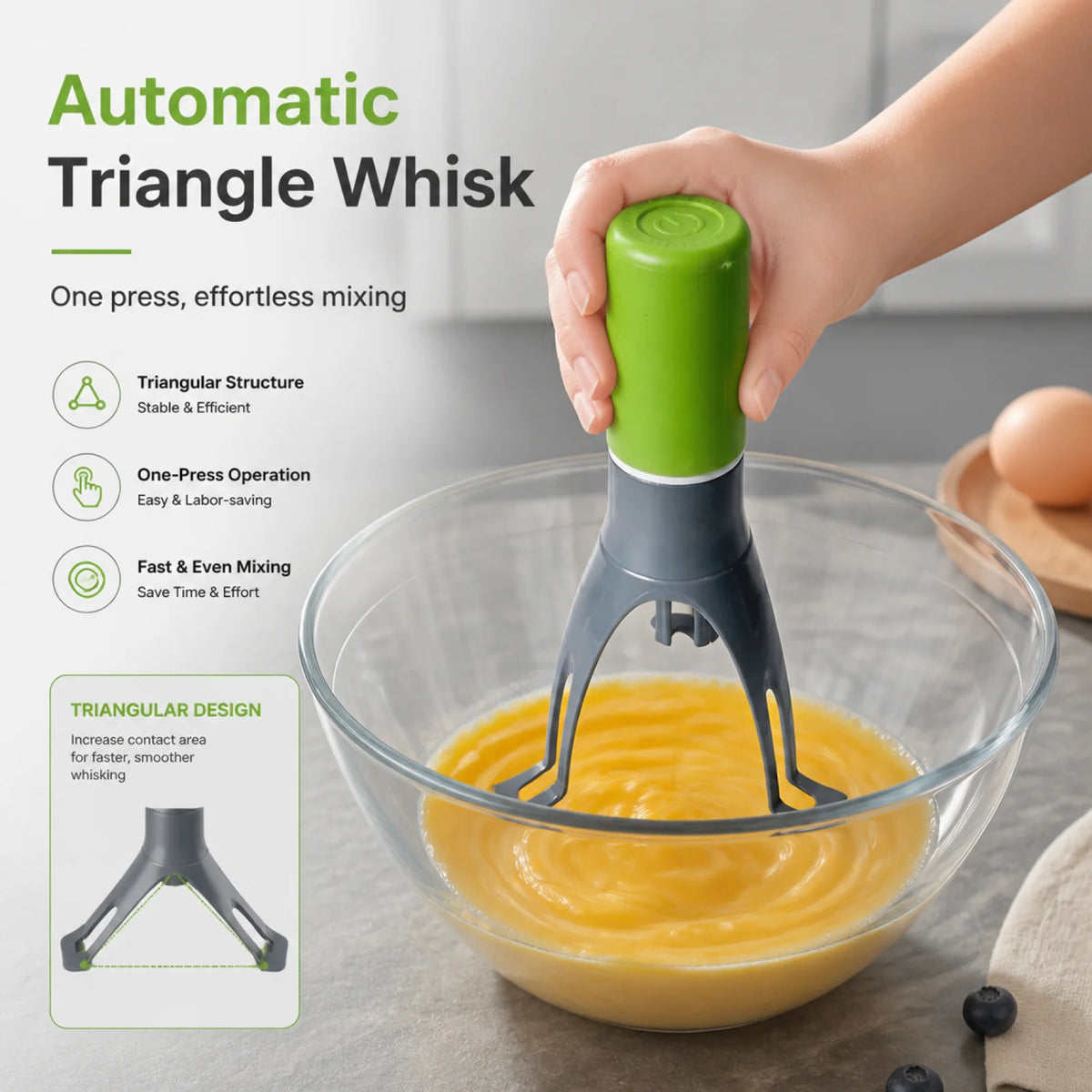 Three-Leg Pan Stirrer Hands Automatic Stirrer Time Saving
