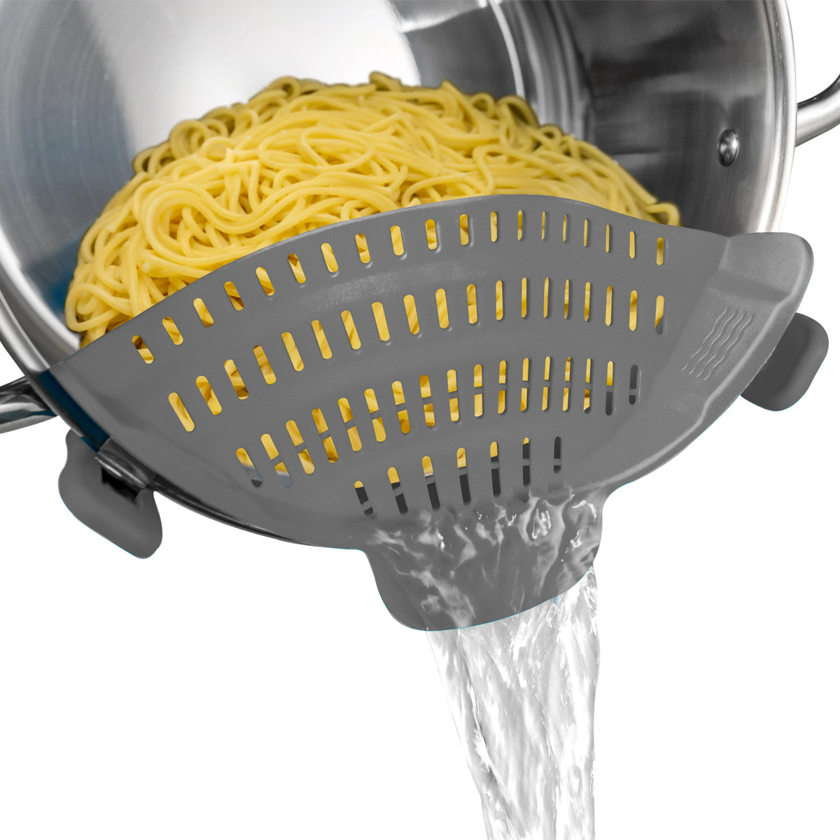1pc Strainer Silicone Pot Strainer Adjustable Silicone Clip