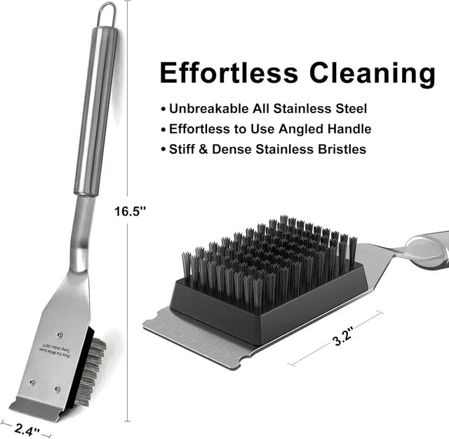 Grill Brush Scraper Wire Bbq Grill Brush Outdoor