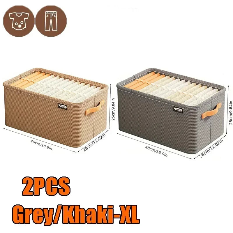 Wardrobe Organizer Box Storage In Closet Underwear Drawers