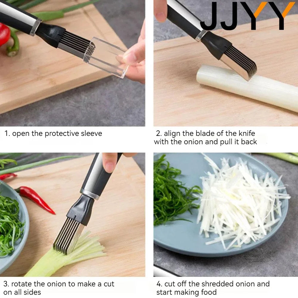 Jjyy Garlic Shredders Onion Slicer Cut Onions Vegetable