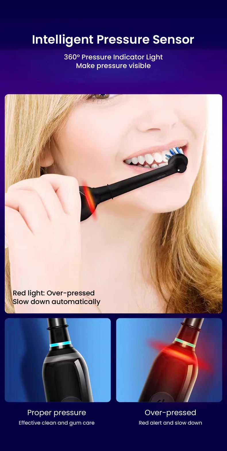 Oral Pro Ultra Electric Toothbrush 30s Smart Timer