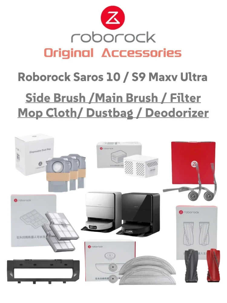 Original Roborock Saros 10 Filter Main / Side