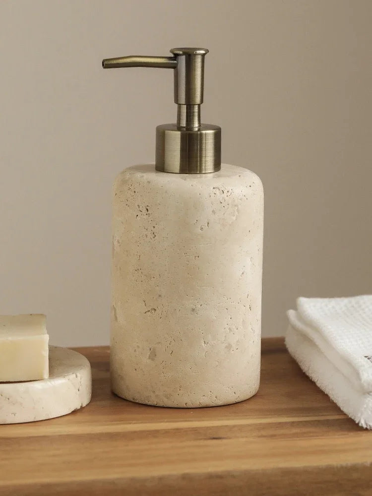Ahunderjiaz-Wabi Sabi Style Soap Dispensers Bathroom Wash