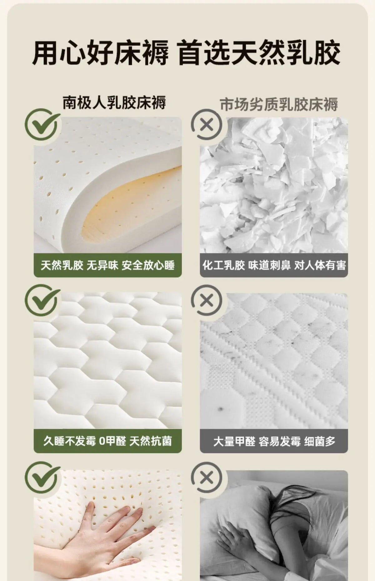 Sponge Mattress Elastic Cushion Double Foldable Memory Foam