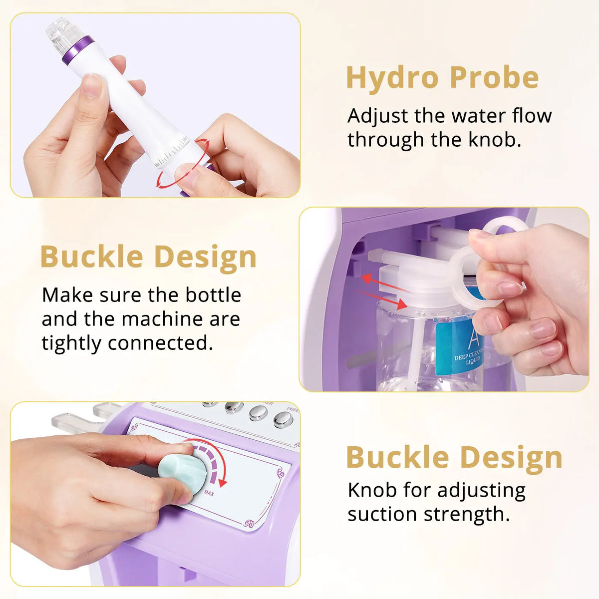 Professional Hydro Water Oxygen Machine Jet Peel Oxy