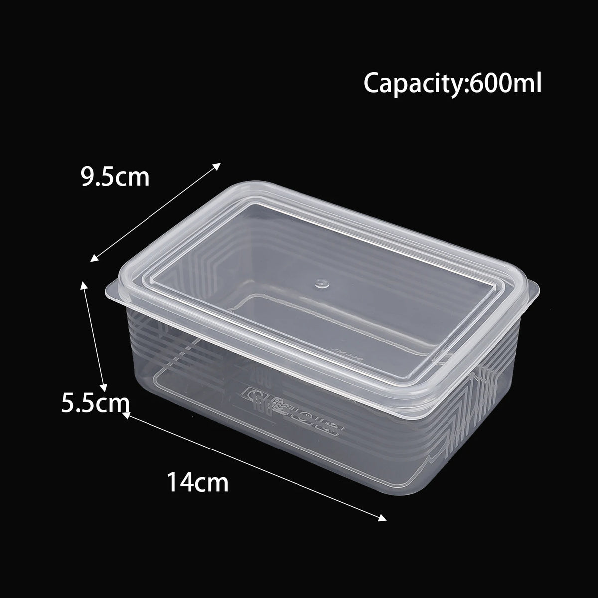 300/600/1200ml Fresh-Keeping Boxes Refrigerator Storage