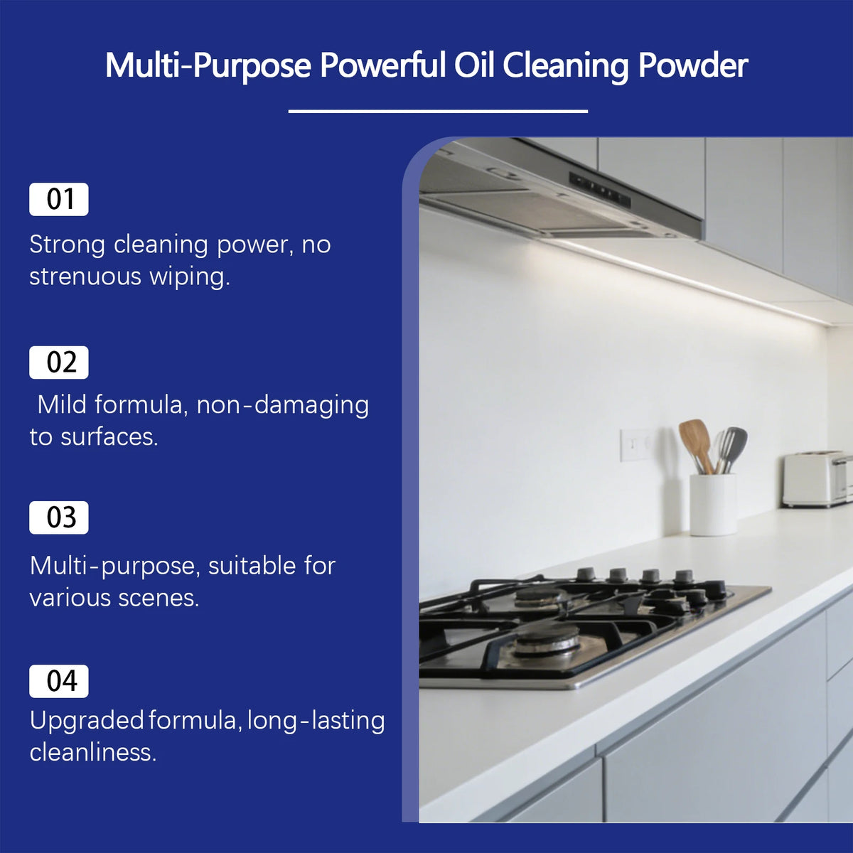 Cleaning Powder Burn Mark Remover Stainless Steel Polish