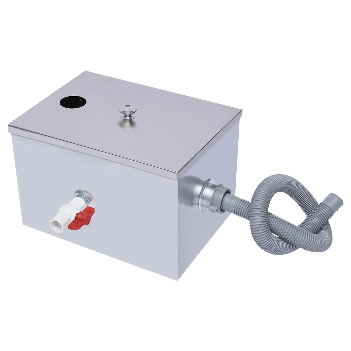 Silver Stainless Steel Grease Trap Interceptor Restaurant Baffles