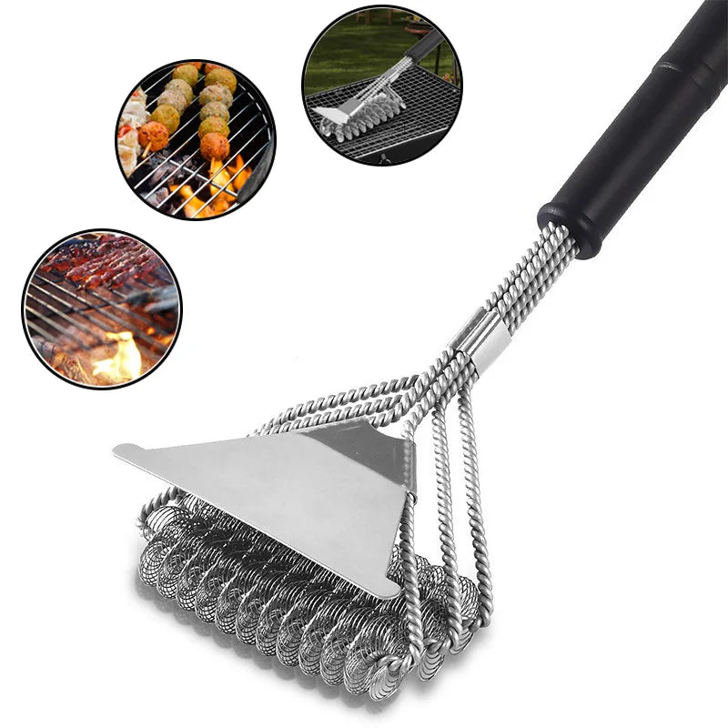 Barbecue Grill Bbq Brush Clean Safe Grill Brush
