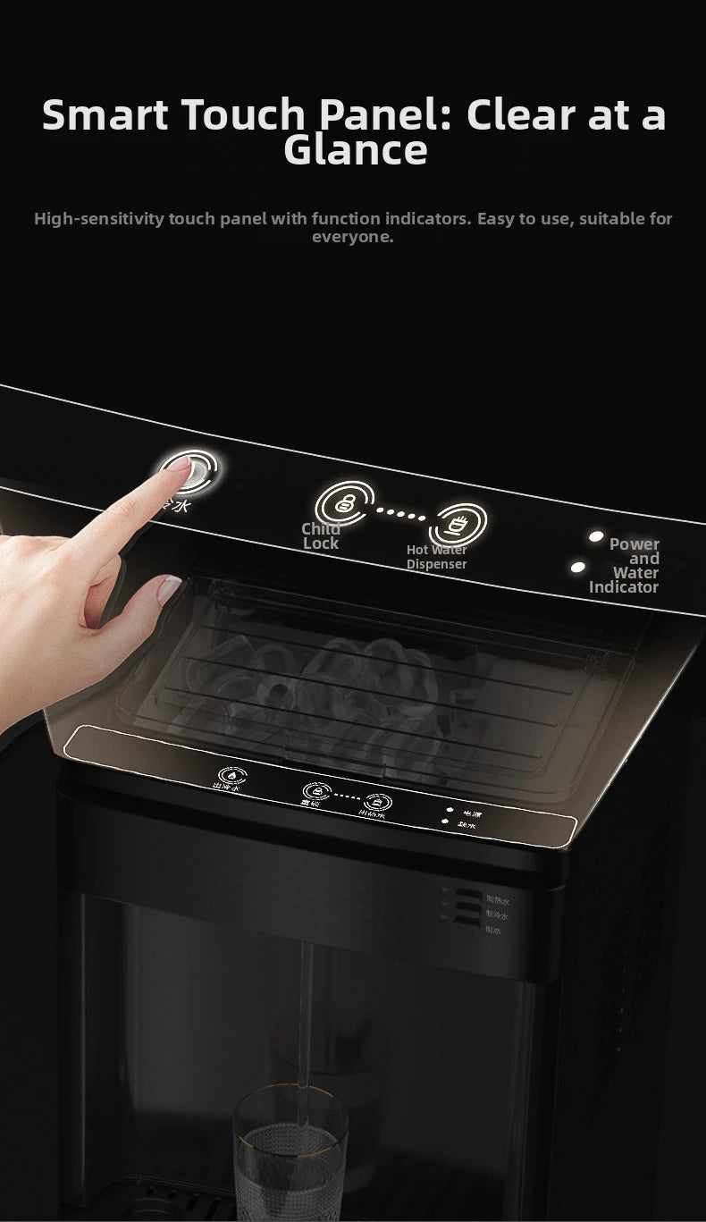Ice Maker & Water Dispenser Combo Countertop Ice