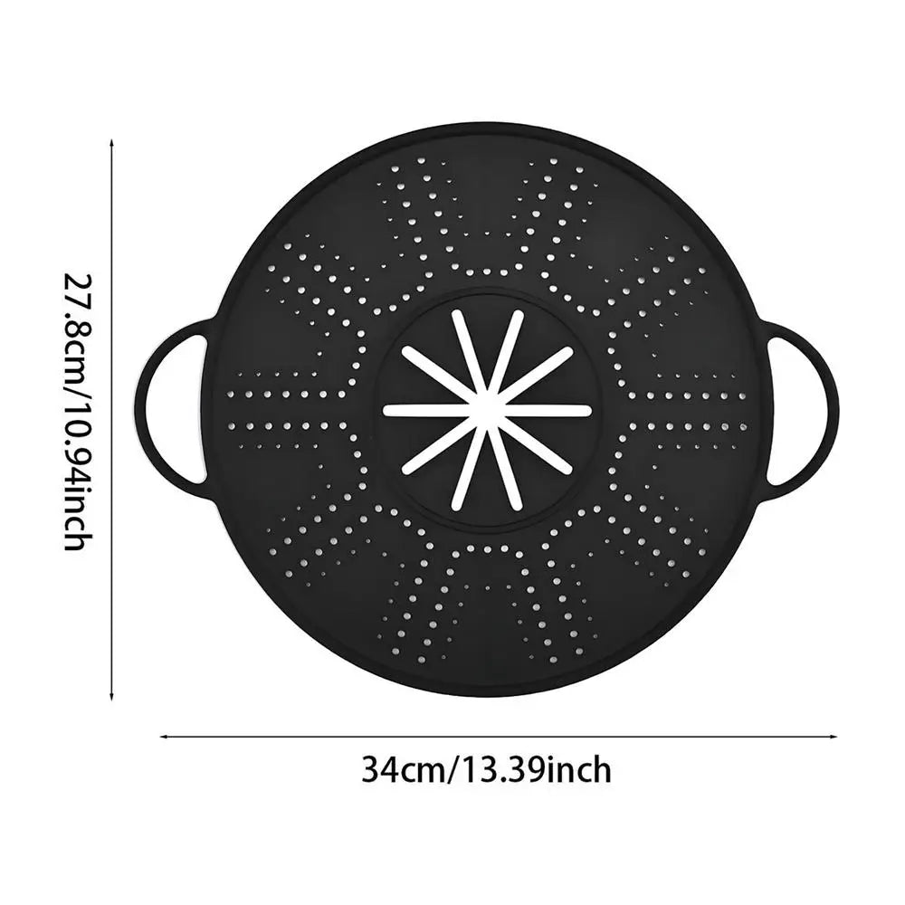 Silicone Splatter Guard Frying Pan Splash Shield Cover