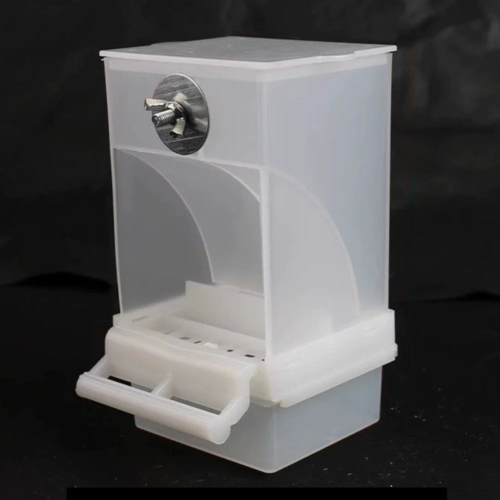 No Mess Automatic Bird Feeder Transparent Food Container