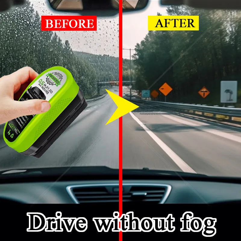 Car Windshield Inner Windshield Oil Film Cleaner Car