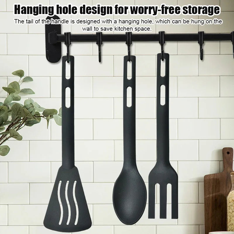 1/3pcs Nylon Utensils Kids Cooking Slotted Turner Solid