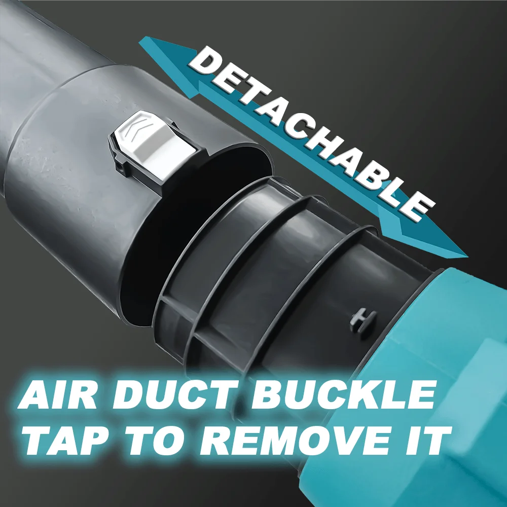 Brushless Cordless Electric Air Blower Handheld Leaf Dust