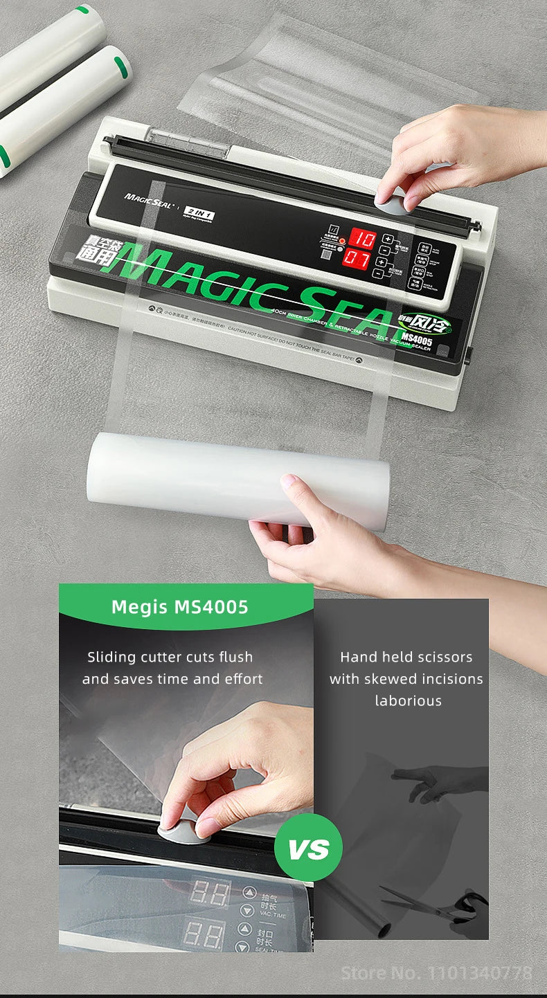 Magic Seal Ms4005 Commercial Vacuum Sealer Machine Automatic