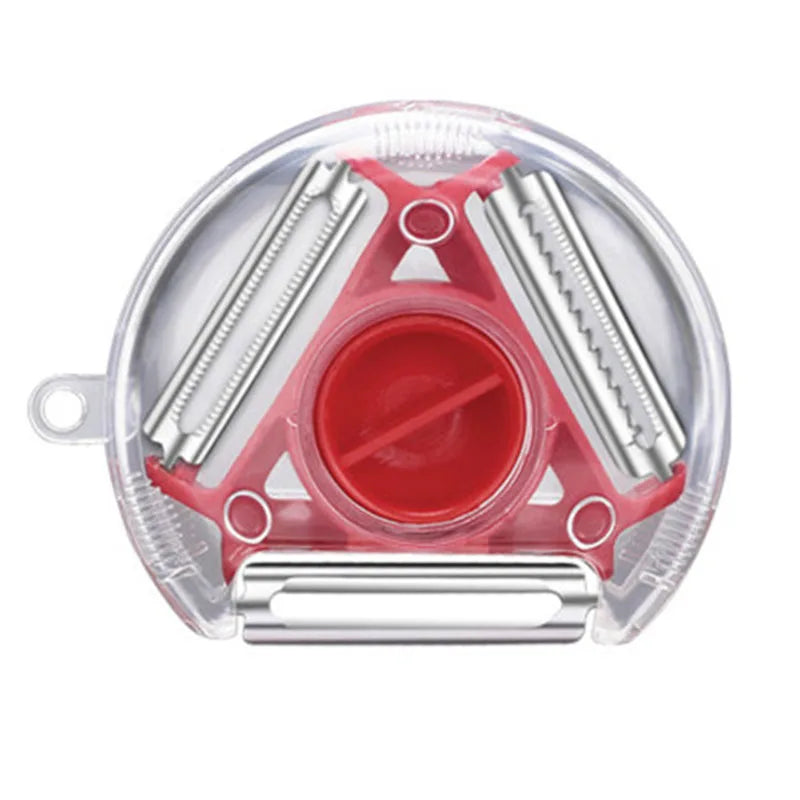 1/3pcs 3in1 Magic Trio Peeler Slicer Shredder Peeler